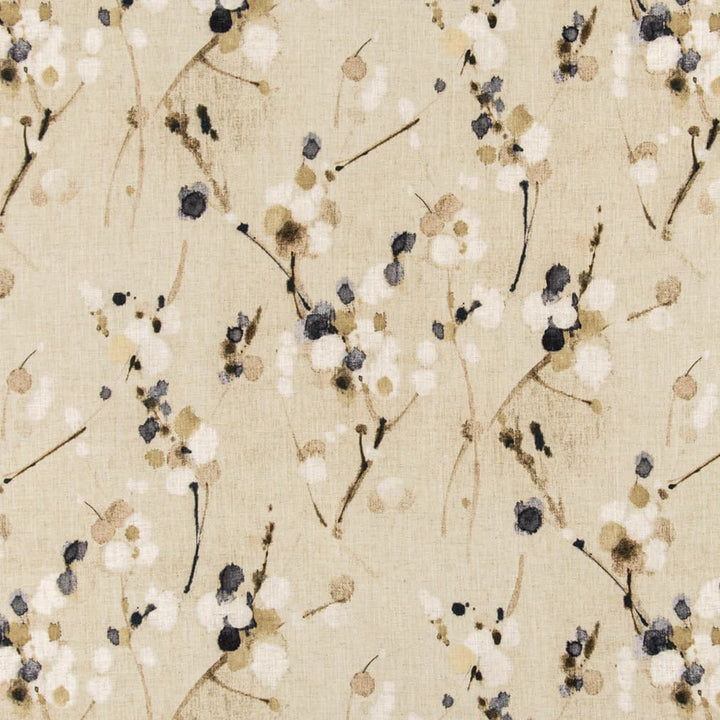 D3319 Beige by Charlotte Designer Fabric Linen Prints 95% Polyester, 5% Linen Asia Exceeds 100,000 Wyzenbeek Rubs (Heavy Duty) </p><p>Repeat: Horizontal 27" x Vertical 27" 54 Inches - Swanky Fabrics -