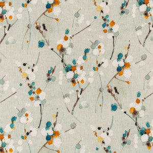 D3320 Turquoise by Charlotte Designer Fabric