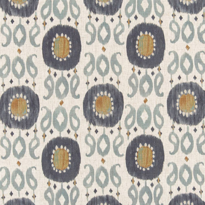 D3324 Slate by Charlotte Designer Fabric Linen Prints 91% Polyester, 9% Linen Asia Exceeds 100,000 Wyzenbeek Rubs (Heavy Duty) </p><p>Repeat: Horizontal 9" x Vertical 11.5" 54 Inches - Swanky Fabrics -