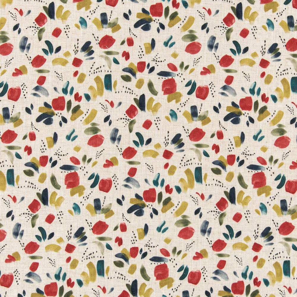 D3332 Raspberry by Charlotte Designer Fabric Linen Prints 95% Polyester, 5% Linen Asia Exceeds 100,000 Wyzenbeek Rubs (Heavy Duty) </p><p>Repeat: Horizontal 14" x Vertical 13.5" 54 Inches - Swanky Fabrics -