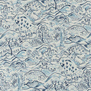 D3335 Indigo by Charlotte Designer Fabric