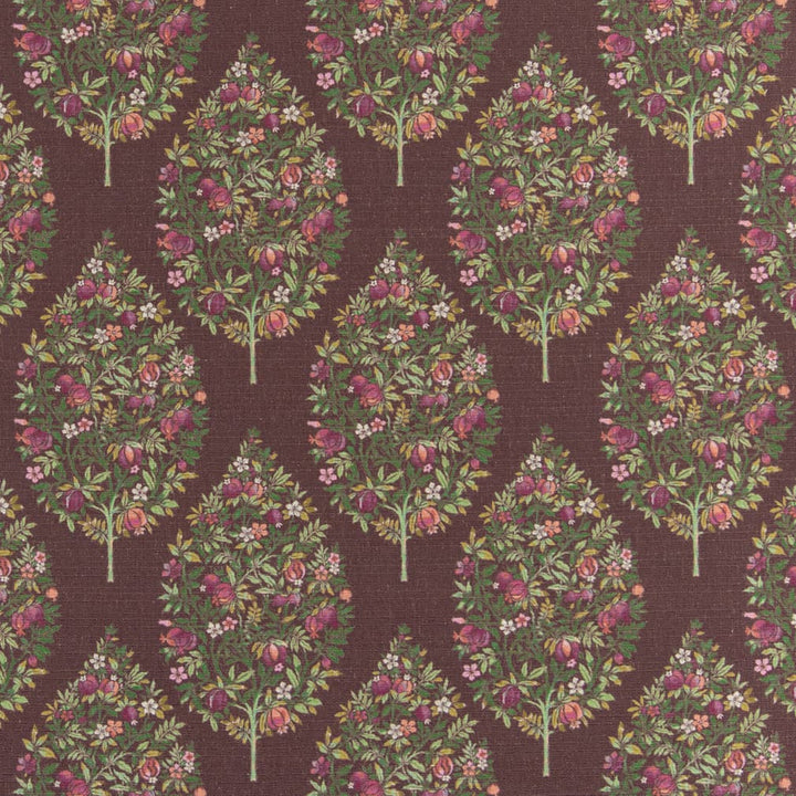 D3340 Wine by Charlotte Designer Fabric Linen Prints 91% Polyester, 9% Linen Asia Exceeds 100,000 Wyzenbeek Rubs (Heavy Duty) </p><p>Repeat: Horizontal 11" x Vertical 14.5" 54 Inches - Swanky Fabrics -