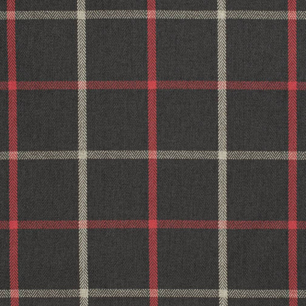 D3504 by Charlotte Designer Fabric Classic Plaids 100% Polyester Asia Exceeds 30,000 Wyzenbeek Rubs (Heavy Duty) Horizontal 7.25" x Vertical 7.25" 54 Inches - Swanky Fabrics -