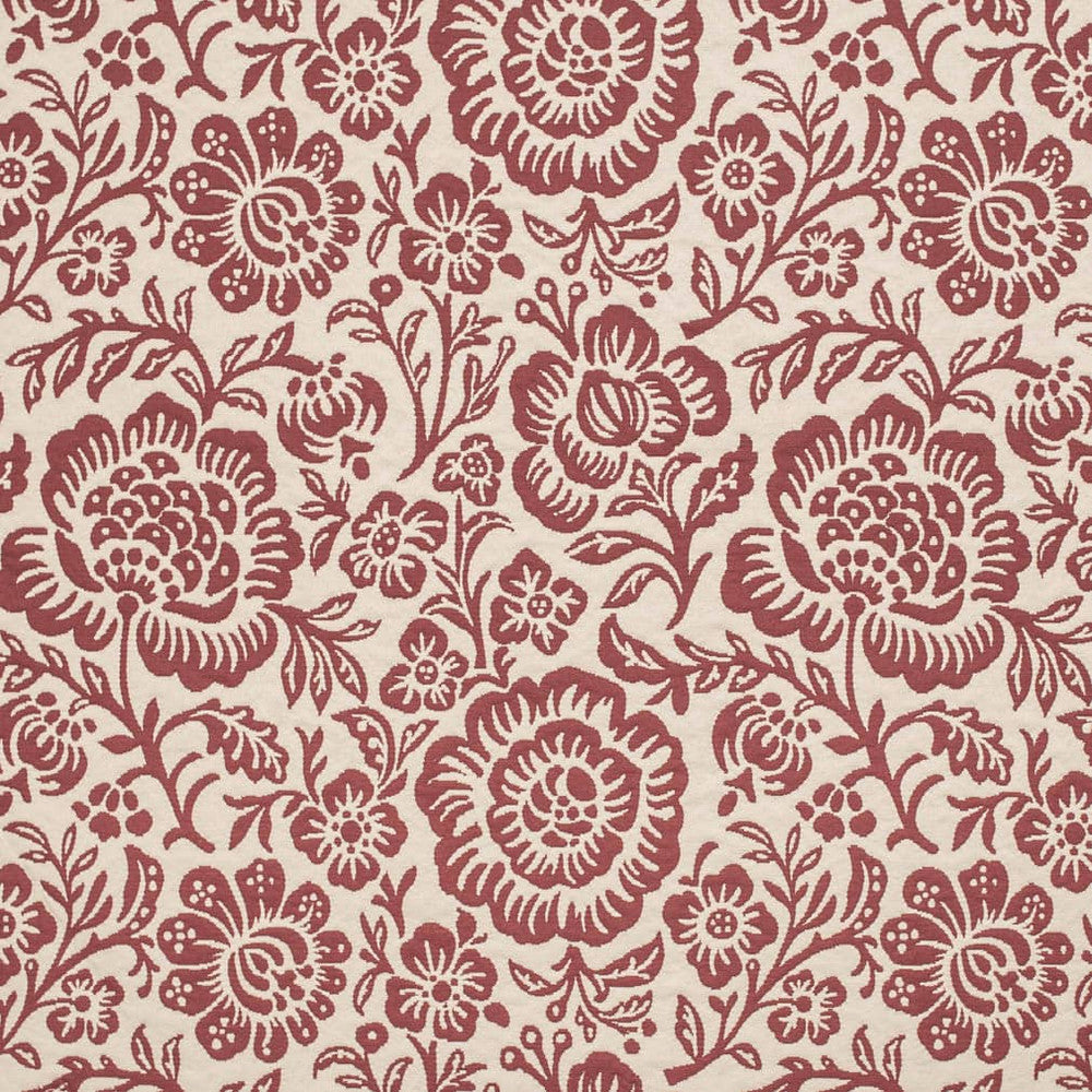 D3590 by Charlotte Designer Fabric Vintage Garden 37% Cotton, 36% Rayon, 27% Polyester Asia Exceeds 70,000 Wyzenbeek Rubs (Heavy Duty) Horizontal 14" x Vertical 15" 54 Inches - Swanky Fabrics -