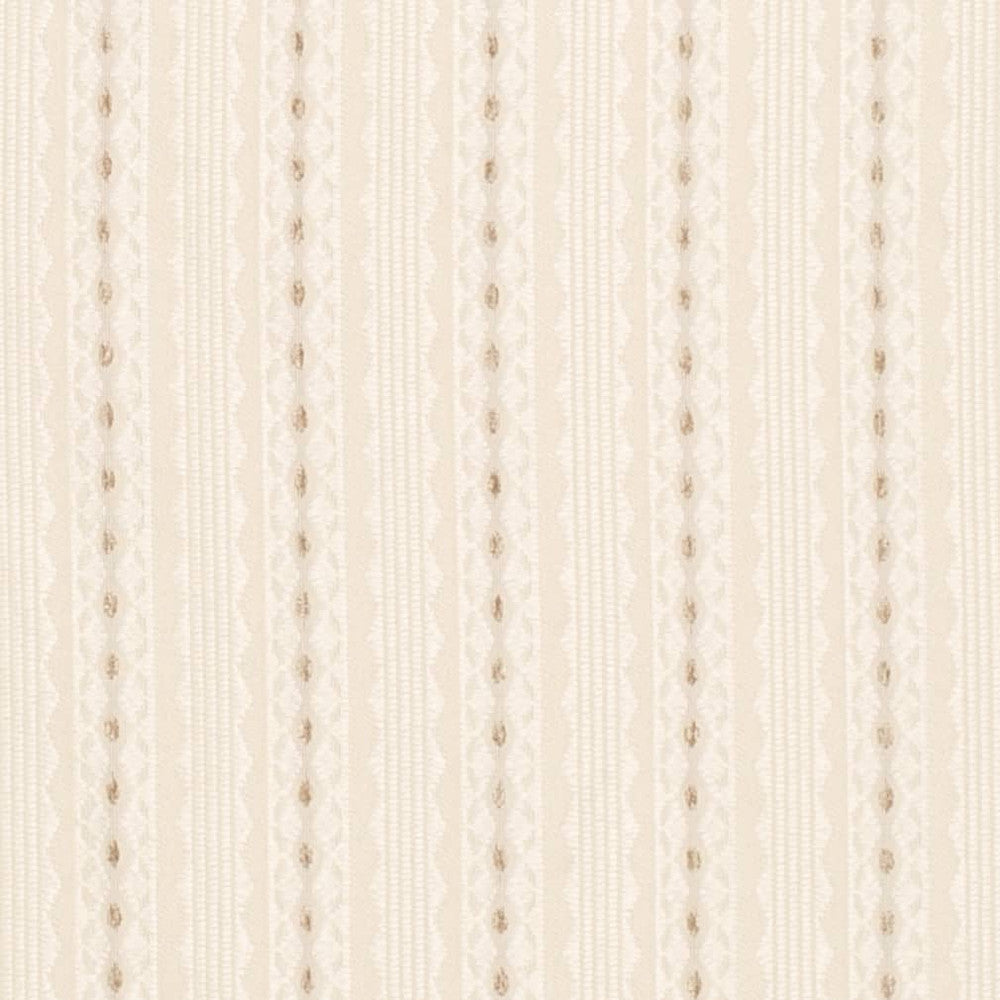 D4074 by Charlotte Designer Fabric Heirloom 100% Polyester Asia Exceeds 100,000 Wyzenbeek Rubs (Heavy Duty) Horizontal 1.75" 54 Inches - Swanky Fabrics -