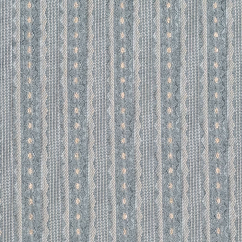D4076 by Charlotte Designer Fabric Heirloom 100% Polyester Asia Exceeds 100,000 Wyzenbeek Rubs (Heavy Duty) Horizontal 1.75" 54 Inches - Swanky Fabrics -