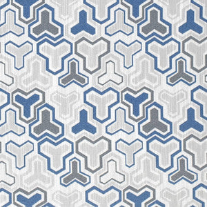 D4325 Azure by Charlotte Designer Fabric