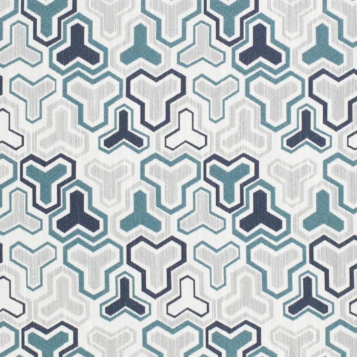 D4329 Teal by Charlotte Fabric Vibrant Wovens II 100% Solution Dyed Polyester, Waterproof Backing Asia Exceeds 100,000 Wyzenbeek Rubs (Heavy Duty) Horizontal 8" x Vertical 7" 54 Inches - Fabric Carolina -