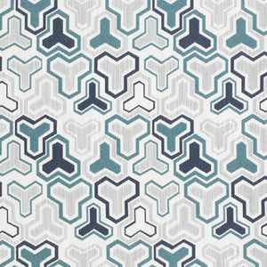 D4329 Teal by Charlotte Designer Fabric