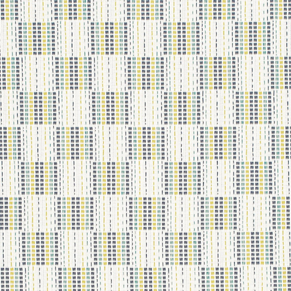 D4331 Citron by Charlotte Fabric Vibrant Wovens II 100% Solution Dyed Polyester, Waterproof Backing Asia Exceeds 100,000 Wyzenbeek Rubs (Heavy Duty) Horizontal 2.5" x Vertical 2.5" 54 Inches - Fabric Carolina -