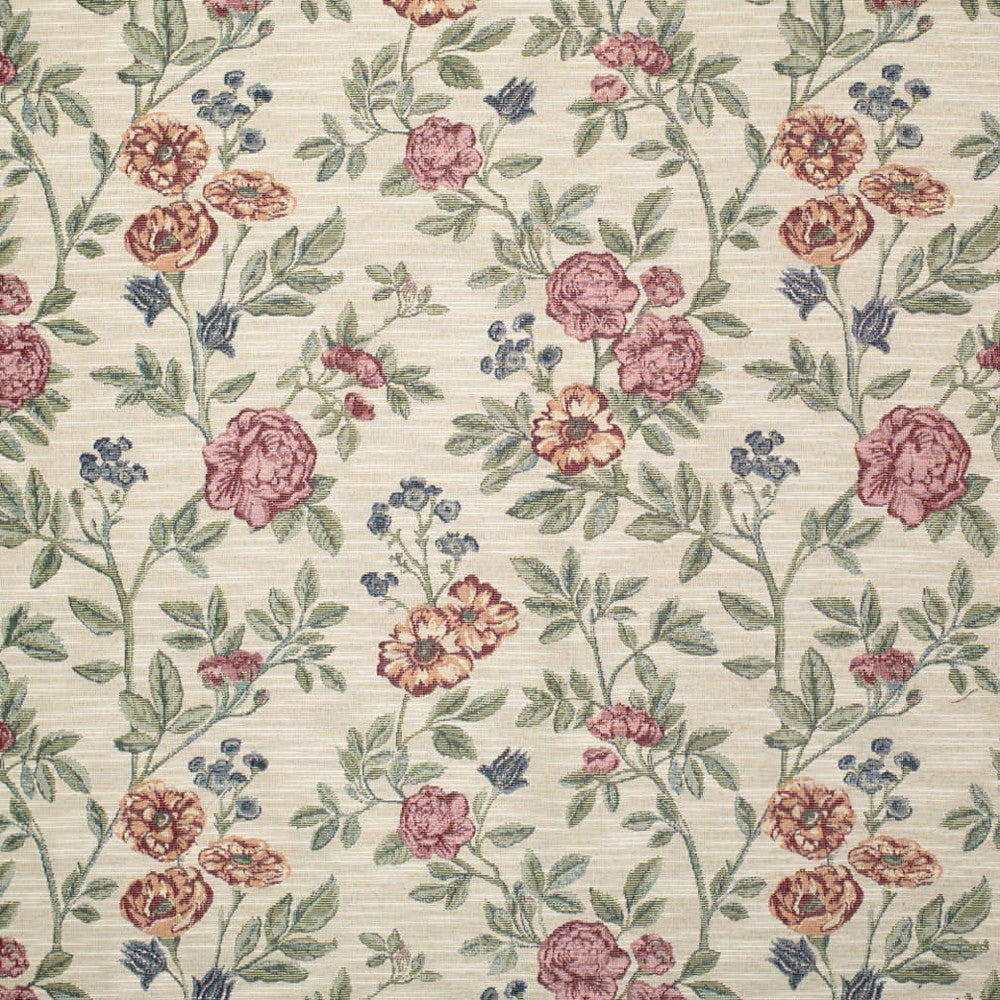 D4359 Mulberry by Charlotte Fabric Tapestry Classics III 70% Polyester, 30% Cotton Asia Exceeds 45,000 Wyzenbeek Rubs (Heavy Duty) Horizontal 14.5" x Vertical 14.5" 54 Inches - Fabric Carolina -