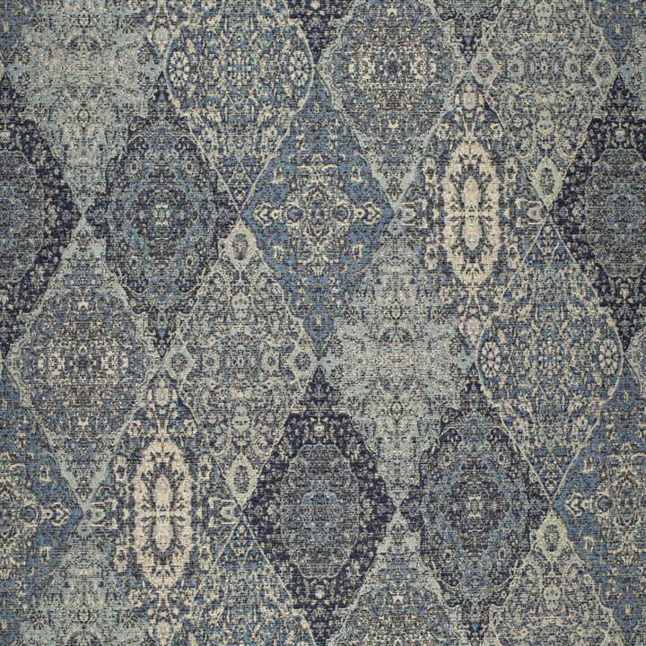 D4398 Cobalt by Charlotte Fabric Tapestry Classics III 100% Polyester Asia Exceeds 110,000 Wyzenbeek Rubs (Heavy Duty) Horizontal 27" x Vertical 27" 54 Inches - Fabric Carolina -