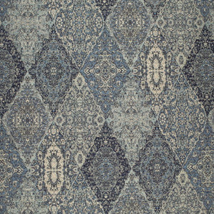 D4398 Cobalt by Charlotte Designer Fabric