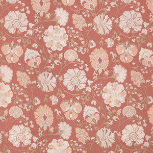 D4407 Eve Coral by Charlotte Designer Fabric