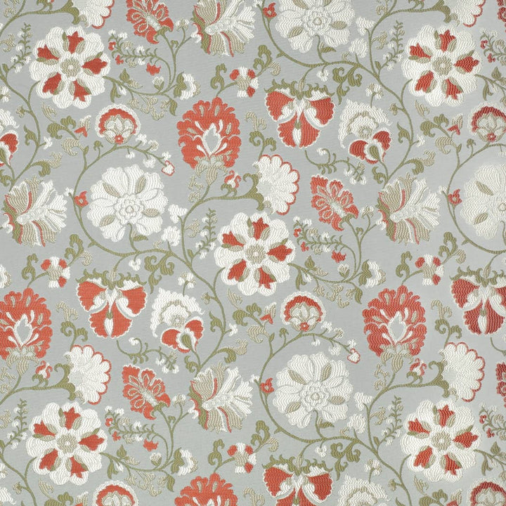 D4408 Eve Aqua by Charlotte Designer Fabric Vintage Damask 100% Polyester Asia </p><p>Repeat: Horizontal 14.5" x Vertical 14.75" 54 Inches - Swanky Fabrics -