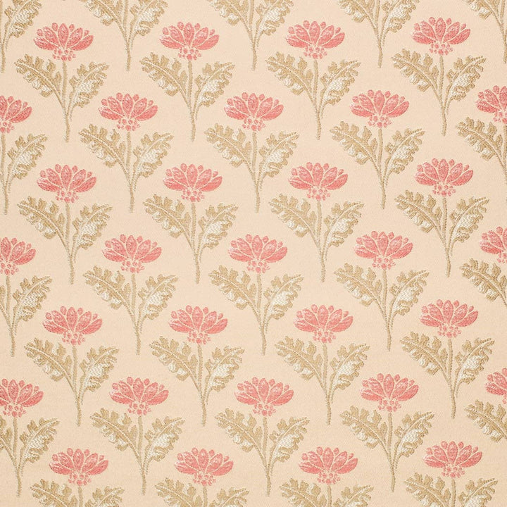 D4419 Grace Coral by Charlotte Designer Fabric Vintage Damask 100% Polyester Asia </p><p>Repeat: Horizontal 3.75" x Vertical 4" 54 Inches - Swanky Fabrics -