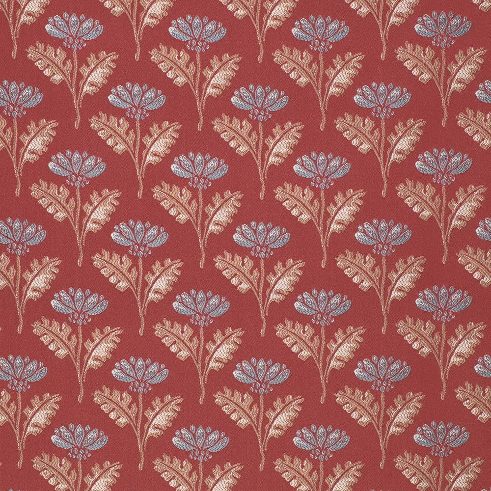 D4423 Grace Garnet by Charlotte Designer Fabric Vintage Damask 100% Polyester Asia </p><p>Repeat: Horizontal 3.75" x Vertical 4" 54 Inches - Swanky Fabrics -