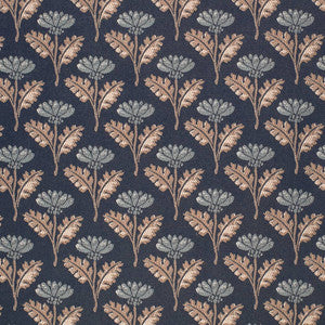 D4425 Grace Navy by Charlotte Designer Fabric