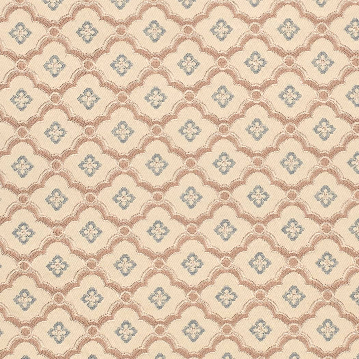 D4442 Mae Chambray by Charlotte Designer Fabric Vintage Damask 100% Polyester Asia </p><p>Repeat: Horizontal 2" x Vertical 2" 54 Inches - Swanky Fabrics -