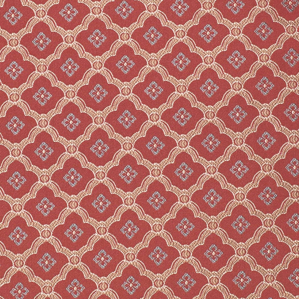D4444 Mae Garnet by Charlotte Designer Fabric Vintage Damask 100% Polyester Asia </p><p>Repeat: Horizontal 2" x Vertical 2" 54 Inches - Swanky Fabrics -
