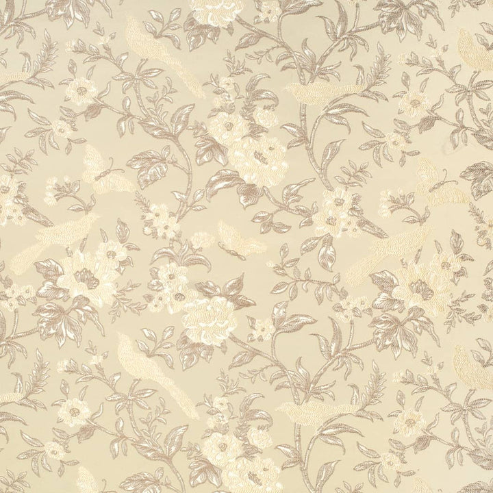 D4452 Eden Oyster by Charlotte Designer Fabric Vintage Damask 100% Polyester Asia </p><p>Repeat: Horizontal 14.75" x Vertical 14.25" 54 Inches - Swanky Fabrics -