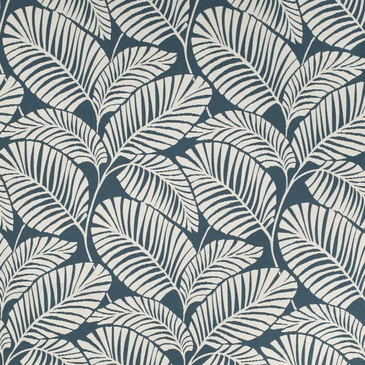 D4561 Palm Marine by Charlotte Designer Fabric Veranda II 71% Polypropylene, 29% Polyester Mexico </p><p>Repeat: Horizontal 11.5" x Vertical 22" 54 Inches - Swanky Fabrics -
