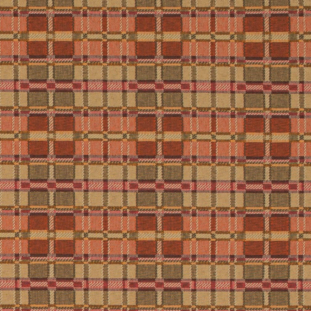 D4617 Cherry by Charlotte Designer Fabric Contract Collective 100% Polyester USA Exceeds 100,000 Wyzenbeek Rubs (Heavy Duty) Horizontal 3.5" x Vertical 3.25" 54 Inches - Swanky Fabrics -