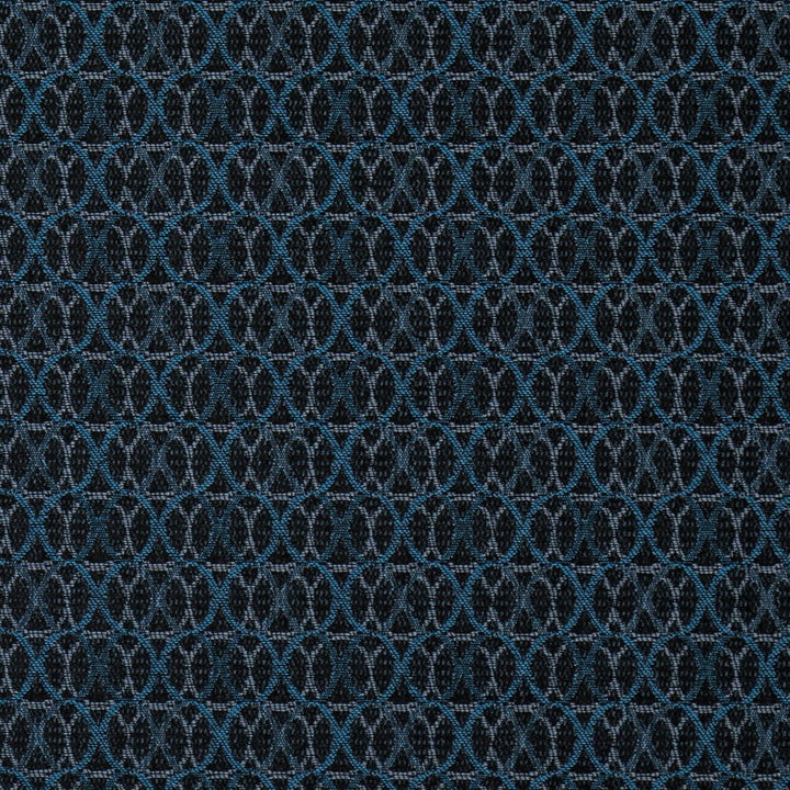 D4622 Sapphire by Charlotte Designer Fabric Contract Collective 100% Polyester USA Exceeds 100,000 Wyzenbeek Rubs (Heavy Duty) Horizontal 1.5" x Vertical 1.75" 54 Inches - Swanky Fabrics -