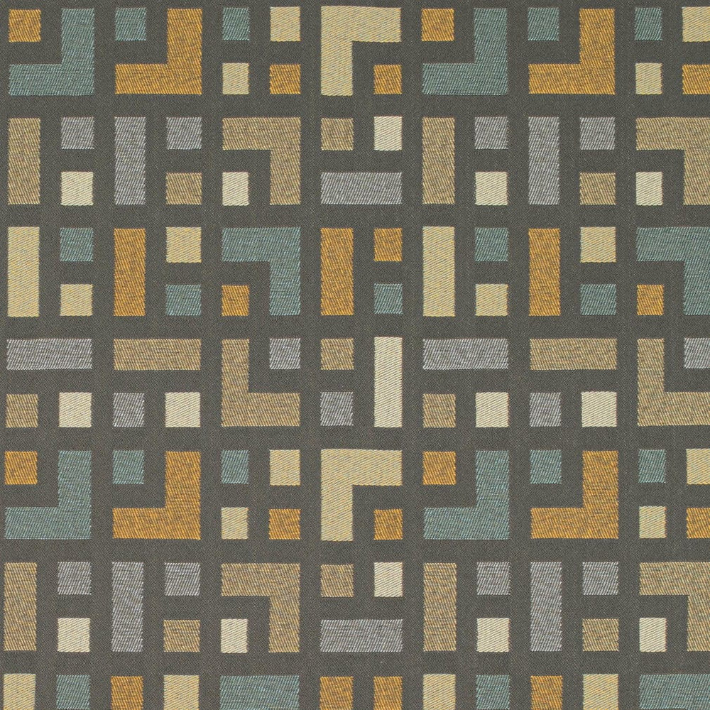 D4638 Stone by Charlotte Designer Fabric Contract Collective 100% Polyester USA Exceeds 100,000 Wyzenbeek Rubs (Heavy Duty) Horizontal 9.5" x Vertical 10" 54 Inches - Swanky Fabrics -