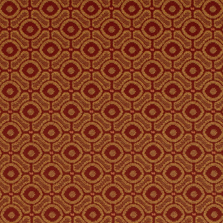 D4640 Crimson by Charlotte Designer Fabric Contract Collective 100% Polyester USA Exceeds 100,000 Wyzenbeek Rubs (Heavy Duty) Horizontal 1.75" x Vertical 1.75" 54 Inches - Swanky Fabrics -