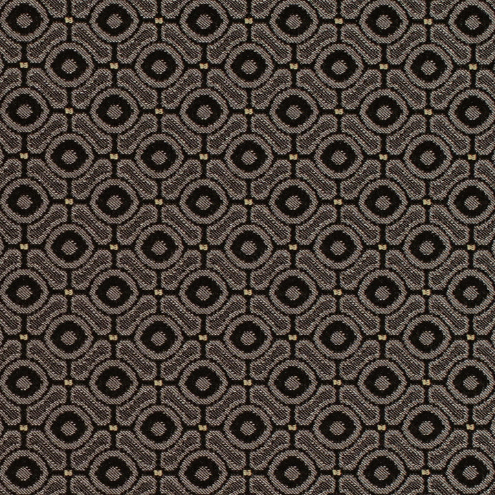 D4643 Coal by Charlotte Designer Fabric Contract Collective 100% Polyester USA Exceeds 100,000 Wyzenbeek Rubs (Heavy Duty) Horizontal 1.75" x Vertical 1.75" 54 Inches - Swanky Fabrics -