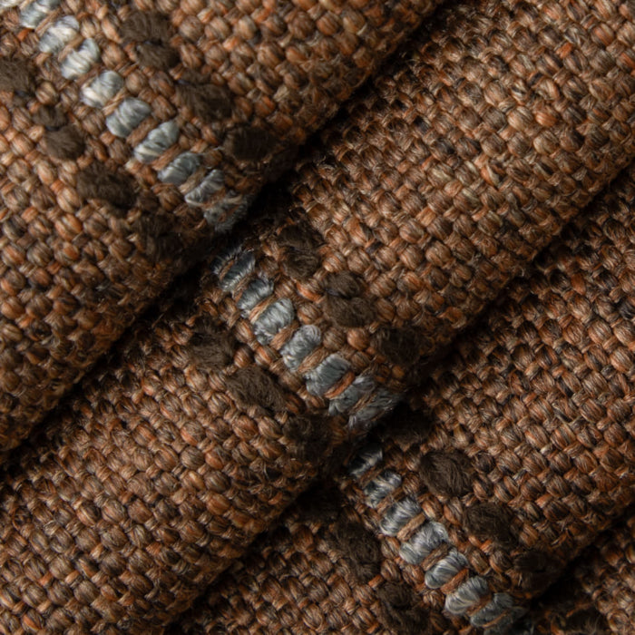 Value Stripes Tawny D5084 by Charlotte Fabrics Fabric Charlotte Fabrics Fabric Value Stripes 98% Polypropylene, 2% Polyester USA Horizontal 1.75" 54"  - Fabric Carolina - 