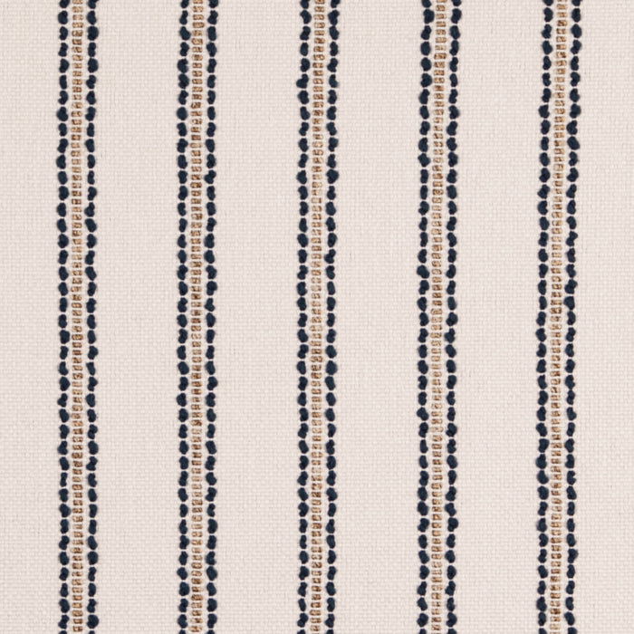 Value Stripes Navy D5087 by Charlotte Fabrics Fabric Charlotte Fabrics Fabric Value Stripes 98% Polypropylene, 2% Polyester USA Horizontal 1.75" 54"  - Fabric Carolina - 