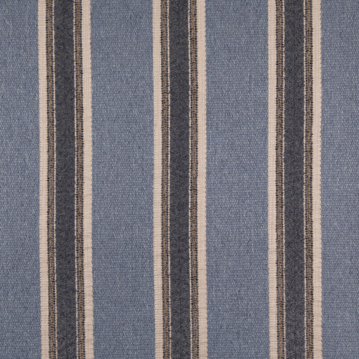 Value Stripes Atlantic D5099 by Charlotte Fabrics Fabric Charlotte Fabrics Fabric Value Stripes 81% Polypropylene, 19% Polyester USA Horizontal 7" 54"  - Fabric Carolina - 