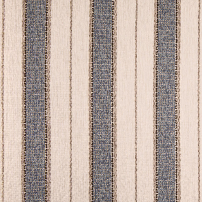 Value Stripes Blue D5100 by Charlotte Fabrics Fabric Charlotte Fabrics Fabric Value Stripes 97% Polypropylene, 3% Polyester USA Horizontal 6.75" 54"  - Fabric Carolina - 