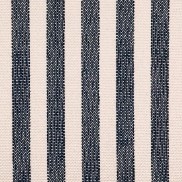Value Stripes Cadet D5101 by Charlotte Fabrics Fabric Charlotte Fabrics Fabric Value Stripes 100% Polypropylene USA Horizontal 1.75" 54"  - Fabric Carolina - 