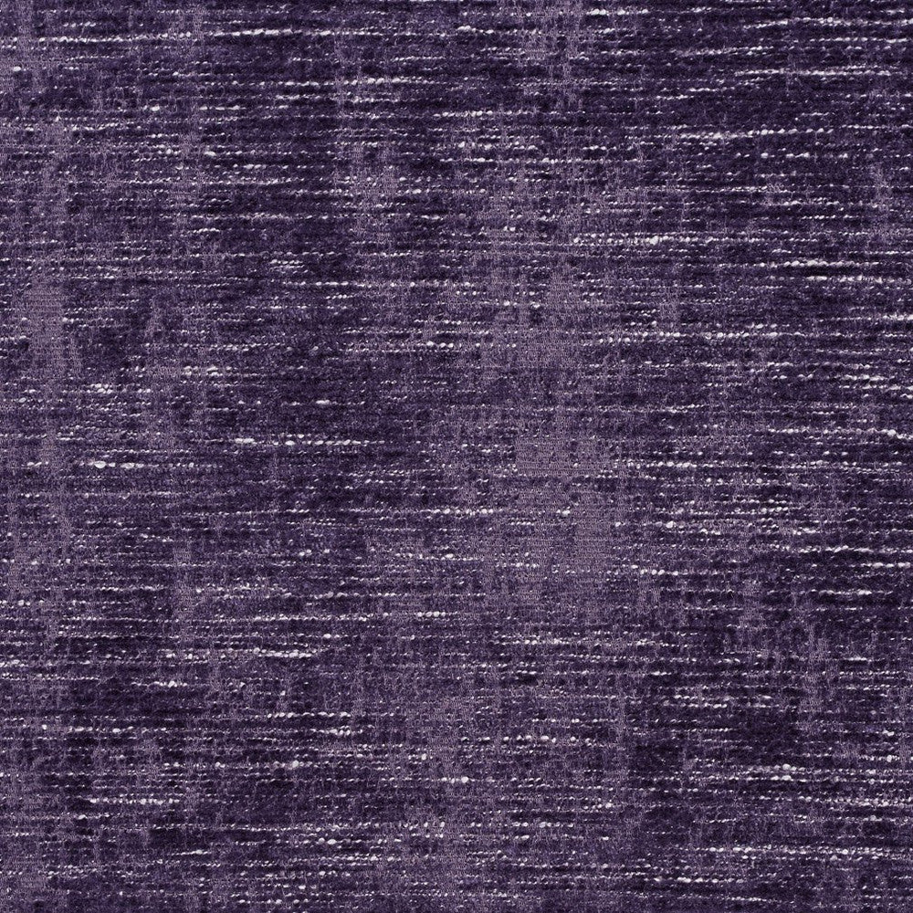 D680 Amethyst by Charlotte Designer Fabric Chenille Textures 87% Polyester, 13% Rayon Asia Exceeds 60,000 Wyzenbeek Rubs (Heavy Duty) No Repeat 54 Inches - Swanky Fabrics -