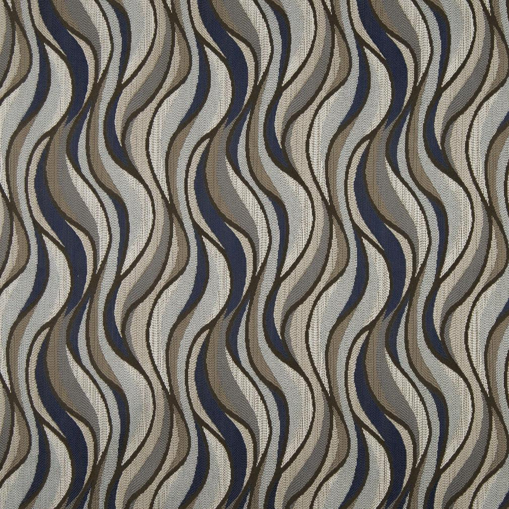 D831 Niagara/Storm by Charlotte Designer Fabric Contemporary Wovens II 100% Woven Polyester Asia Exceeds 42,000 Wyzenbeek Rubs (Heavy Duty) </p><p>Repeat: Horizontal: 6" 54 Inches - Swanky Fabrics -