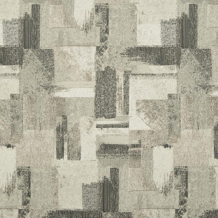 D841 Denali/Smoke by Charlotte Designer Fabric Contemporary Wovens II 100% Woven Polyester Asia Exceeds 42,000 Wyzenbeek Rubs (Heavy Duty) Horizontal 14.5" x Vertical 29.5" 54 Inches - Swanky Fabrics -