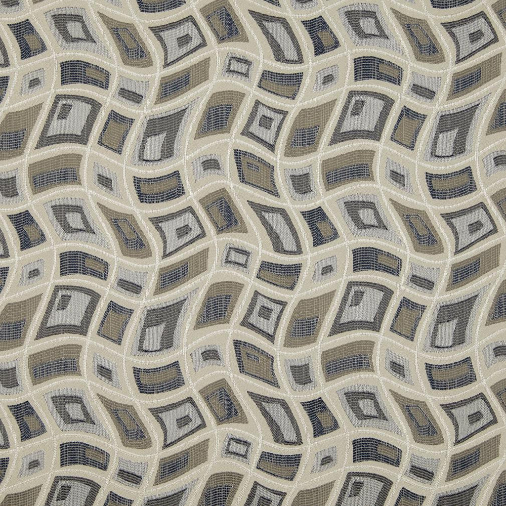 D861 Zion/Sky by Charlotte Designer Fabric Contemporary Wovens II 100% Woven Polyester Asia Exceeds 42,000 Wyzenbeek Rubs (Heavy Duty) </p><p>Repeat: Horizontal: 11.5" x Vertical: 7.5" 54 Inches - Swanky Fabrics -