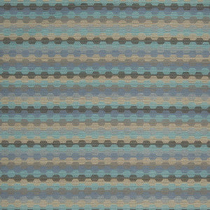 D918 Rope/Azure by Charlotte Designer Fabric