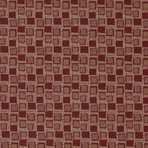 D928 Squares/Spice by Charlotte Designer Fabric