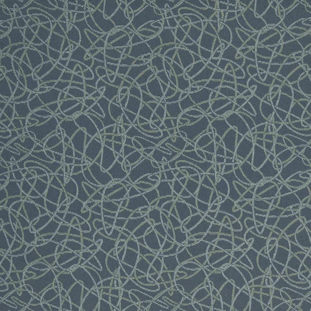 D929 Squiggles/Aegean by Charlotte Designer Fabric Durables III 100% Woven Polyester Made In USA Exceeds 100,000 Wyzenbeek Rubs (Heavy Duty) </p><p>Repeat: Horizontal: 7.25" x Vertical: 7.25" 54 Inches - Swanky Fabrics -