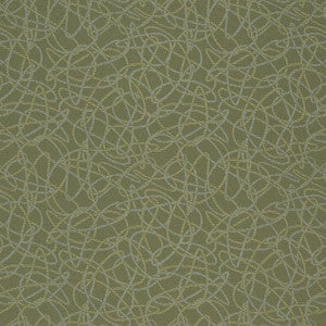 D934 Squiggles/Sage by Charlotte Designer Fabric
