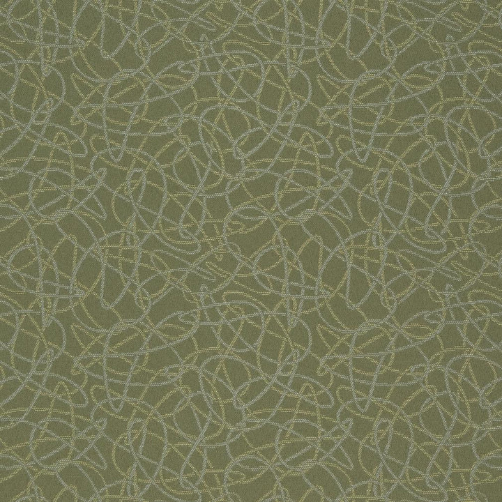 D934 Squiggles/Sage by Charlotte Designer Fabric Durables III 100% Woven Polyester Made In USA Exceeds 100,000 Wyzenbeek Rubs (Heavy Duty) </p><p>Repeat: Horizontal: 7.25" x Vertical: 7.25" 54 Inches - Swanky Fabrics -
