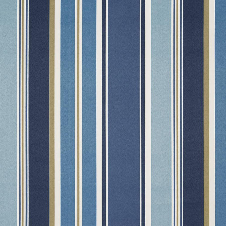 D940 Chambray Stripe by Charlotte Designer Fabric Prints & Wovens 100% Acrylic Asia Exceeds 30,000 Wyzenbeek Rubs (Heavy Duty) Horizontal 13.5" 54 Inches - Swanky Fabrics -
