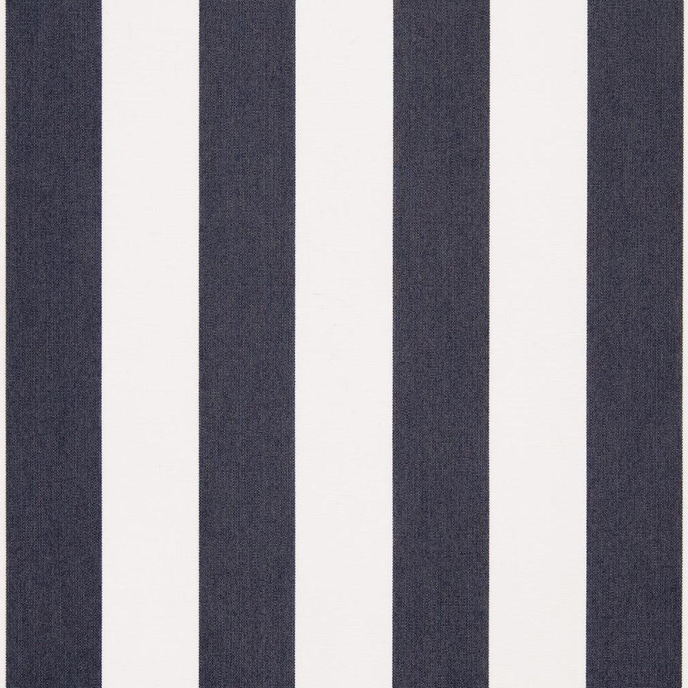 D982 Navy Stripe by Charlotte Designer Fabric Prints & Wovens 100% Solution Dyed Woven Acrylic Italy Exceeds 30,000 Wyzenbeek Rubs (Heavy Duty) </p><p>Repeat: Horizontal: 4" 54 Inches - Swanky Fabrics -
