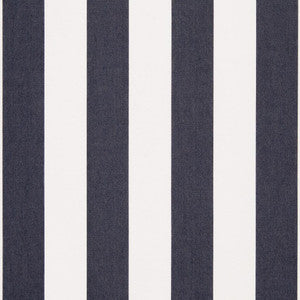D982 Navy Stripe by Charlotte Designer Fabric