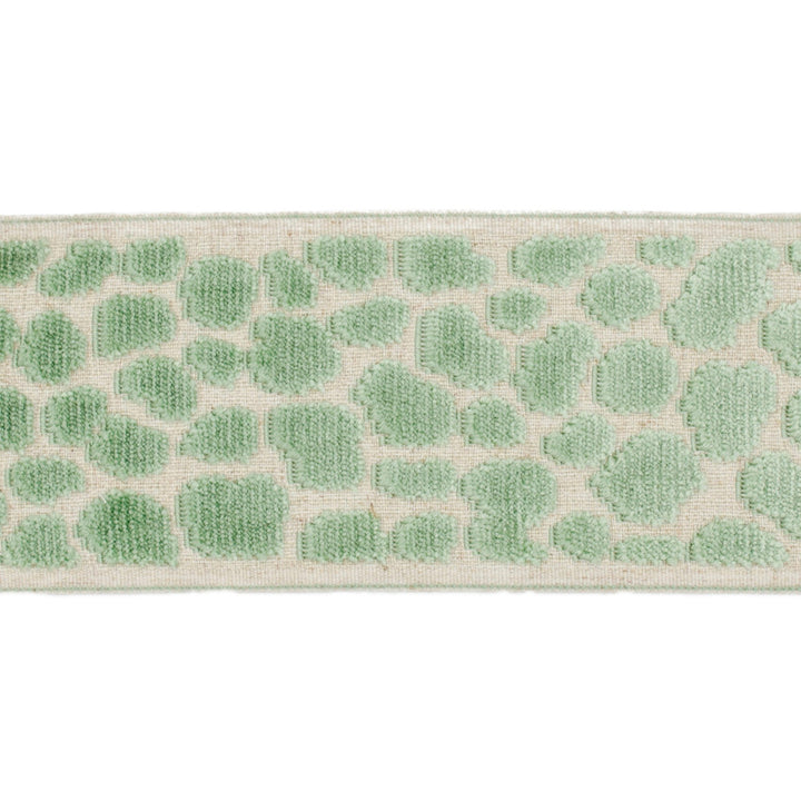 Alpas Caribbean Green by Europatex Designer Fabric Alpas 100% Polyester 3.50 inches - Swanky Fabrics -