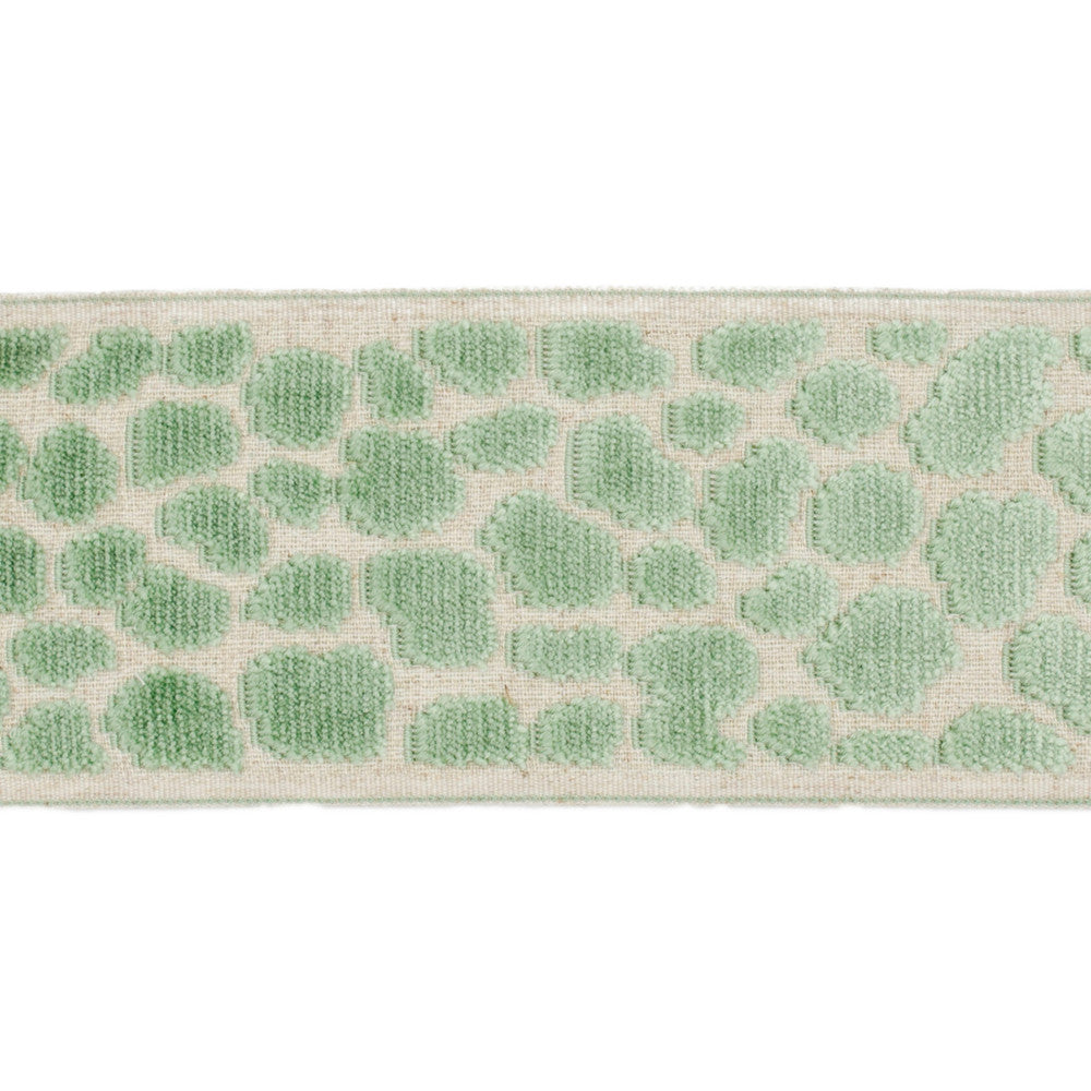 Alpas Caribbean Green by Europatex Designer Fabric Alpas 100% Polyester 3.50 inches - Swanky Fabrics -